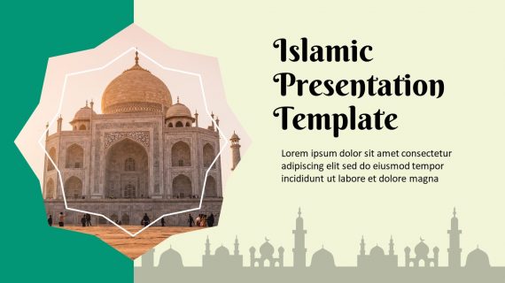 Template PPT Islami Untuk Presentasi, Kekinian, Menarik dan Siap Edit